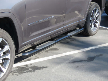 Jeep Grand Cherokee Side Steps running boards for enhanced vehicle access and convenience.