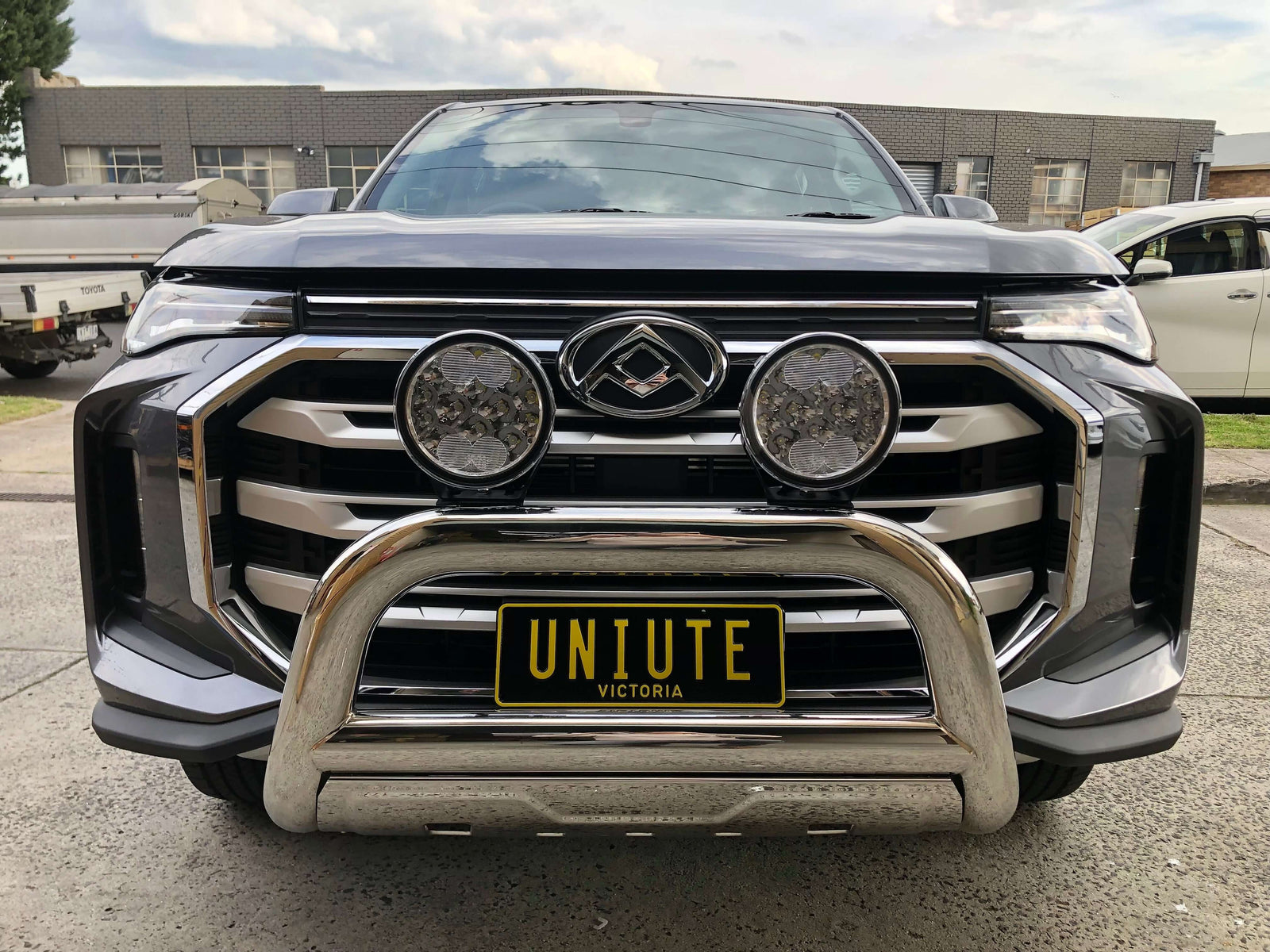 LDV T60 Nudge Bar Installation