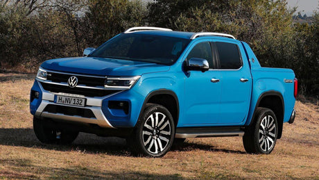 Volkswagen ute model in blue, featured in Utes in Australia 2023 Top Options article.