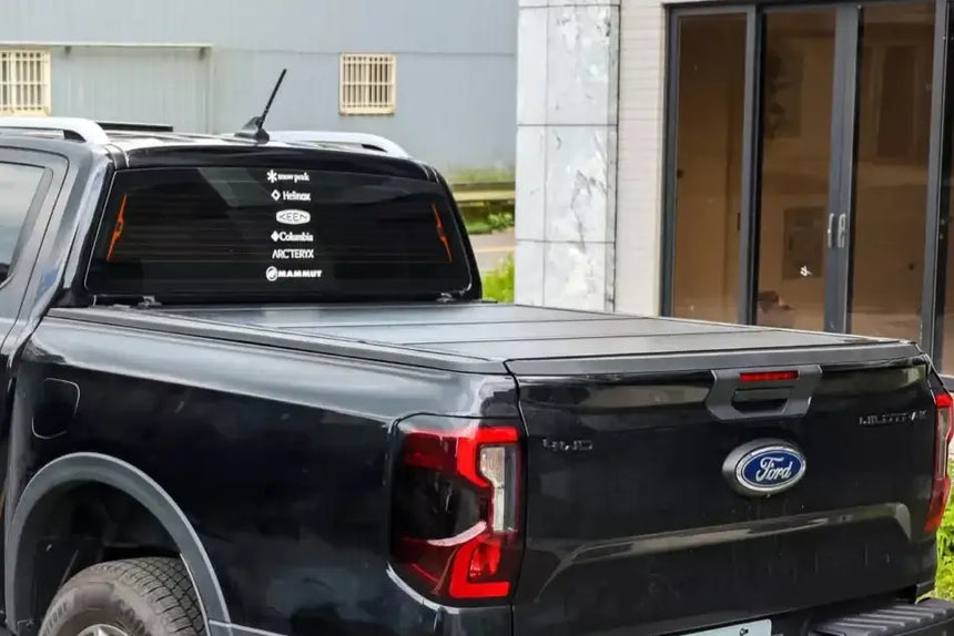 Quad-Fold Hard Lid Tonneau Cover for Ford Ranger NextGen 2023+ - UniUte
