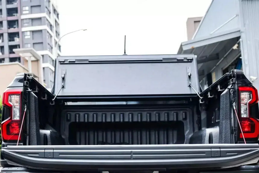 Quad-Fold Hard Lid Tonneau Cover for Ford Ranger NextGen 2023+ - UniUte