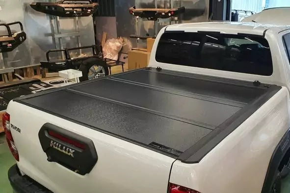 Quad-Fold Hard Lid Tonneau Cover for Toyota HiLux SR5 2015-2025
