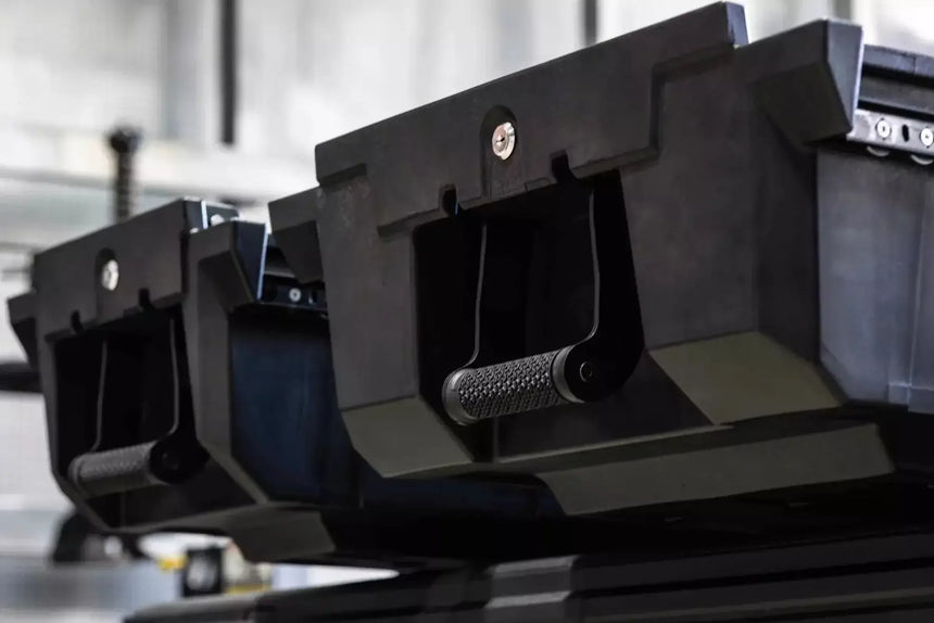 Hilux drawers 2015-2025 Toyota weathertight ute drawer system by UniUte for optimized 4WD storage and adventure.