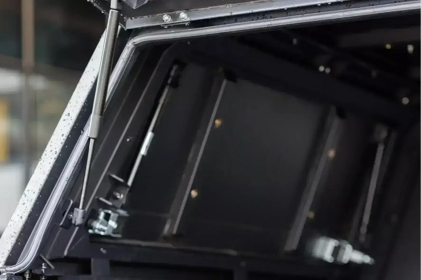 kgm musso canopy stainless steel interior view 2018-2025