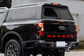 Stainless steel canopy for Ford Ranger NextGen 2022-2026 — installed | UniUte