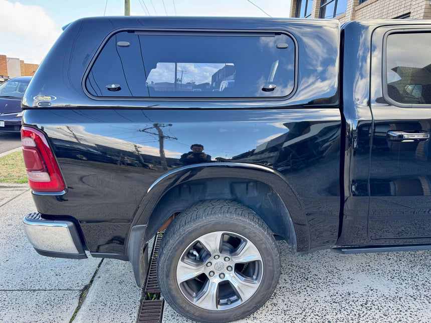 RAM 1500 canopy FORCE PRO for DT 2020-2025 model on truck