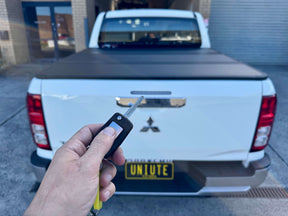Tailgate central locking for Mitsubishi Triton MV 2024+ — actuator installed | UniUte