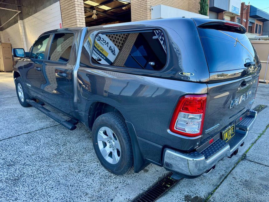 RAM 1500 canopy FORCE PRO on a 2020-2025 model parked outdoors