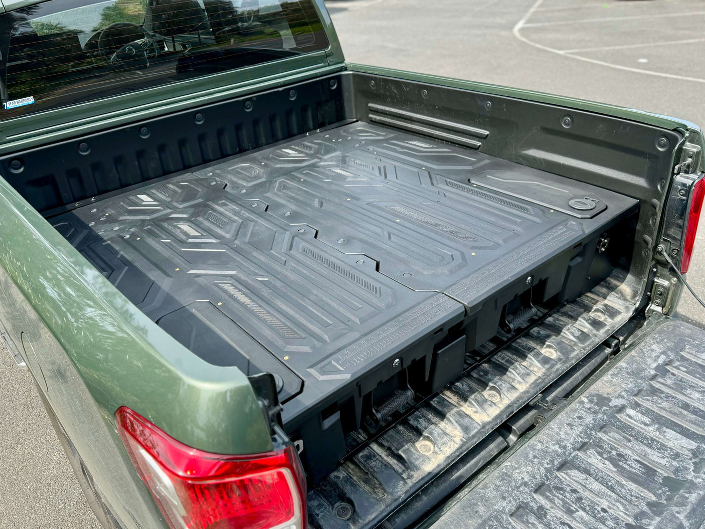 ssangyong musso drawers XLV long tub 2018-2025 weathertight drawer system in ute bed
