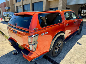 Fibreglass canopy for Isuzu D-Max 2020-2026 — FORCE PRO installed | UniUte