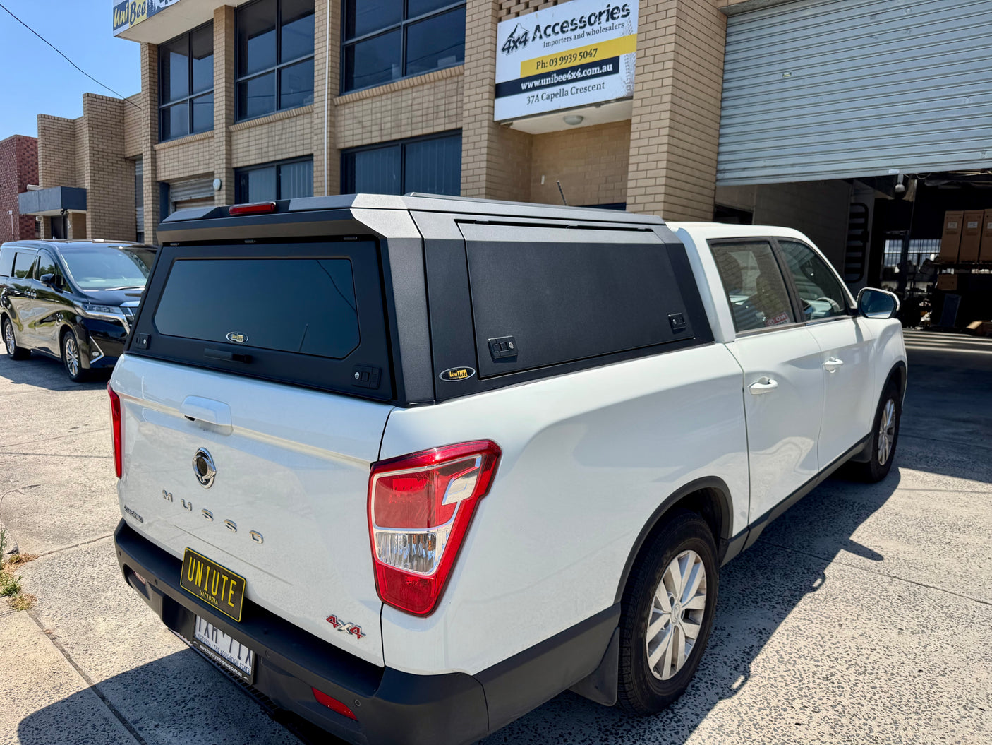 KGM Musso Canopy XLV (Long Tub) 2018-2025 Steel Ute Canopy