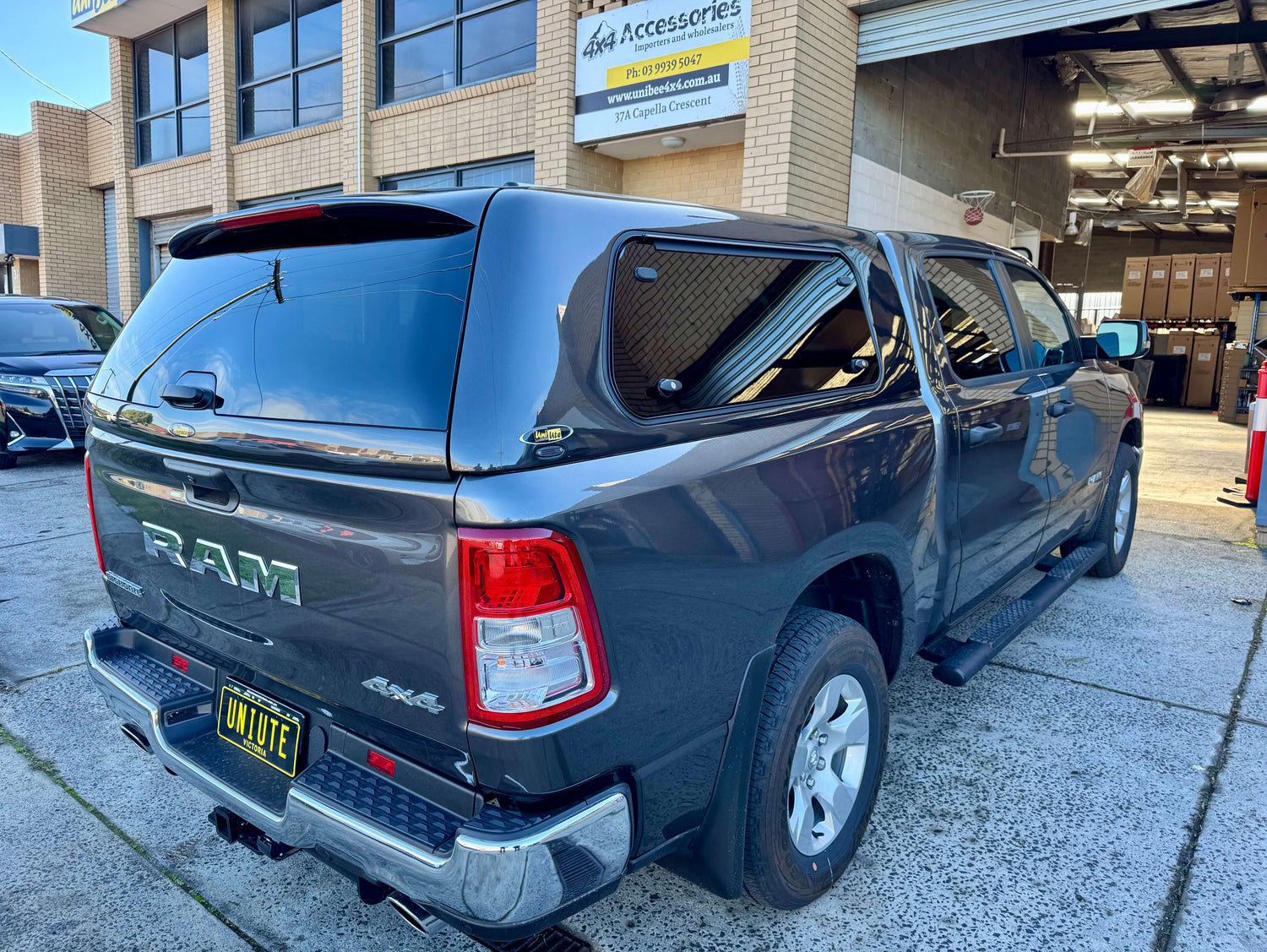 RAM 1500 Canopy DT 2020-2025 FORCE PRO installed on a truck