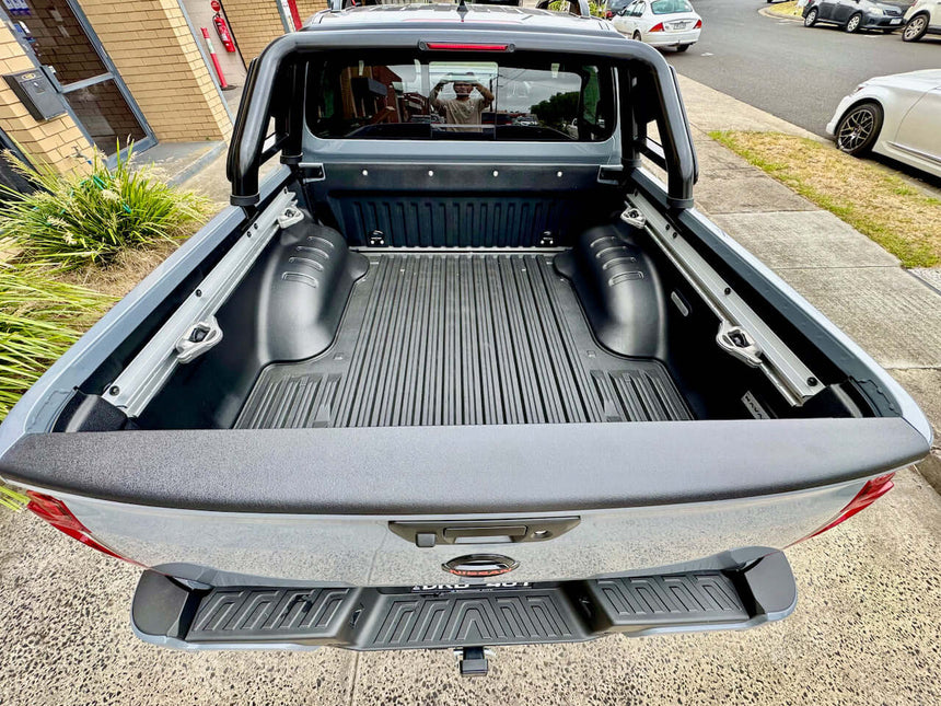 Tailgate Rail Guard Cap Protector Cover For Nissan Navara NP300 2021-2025