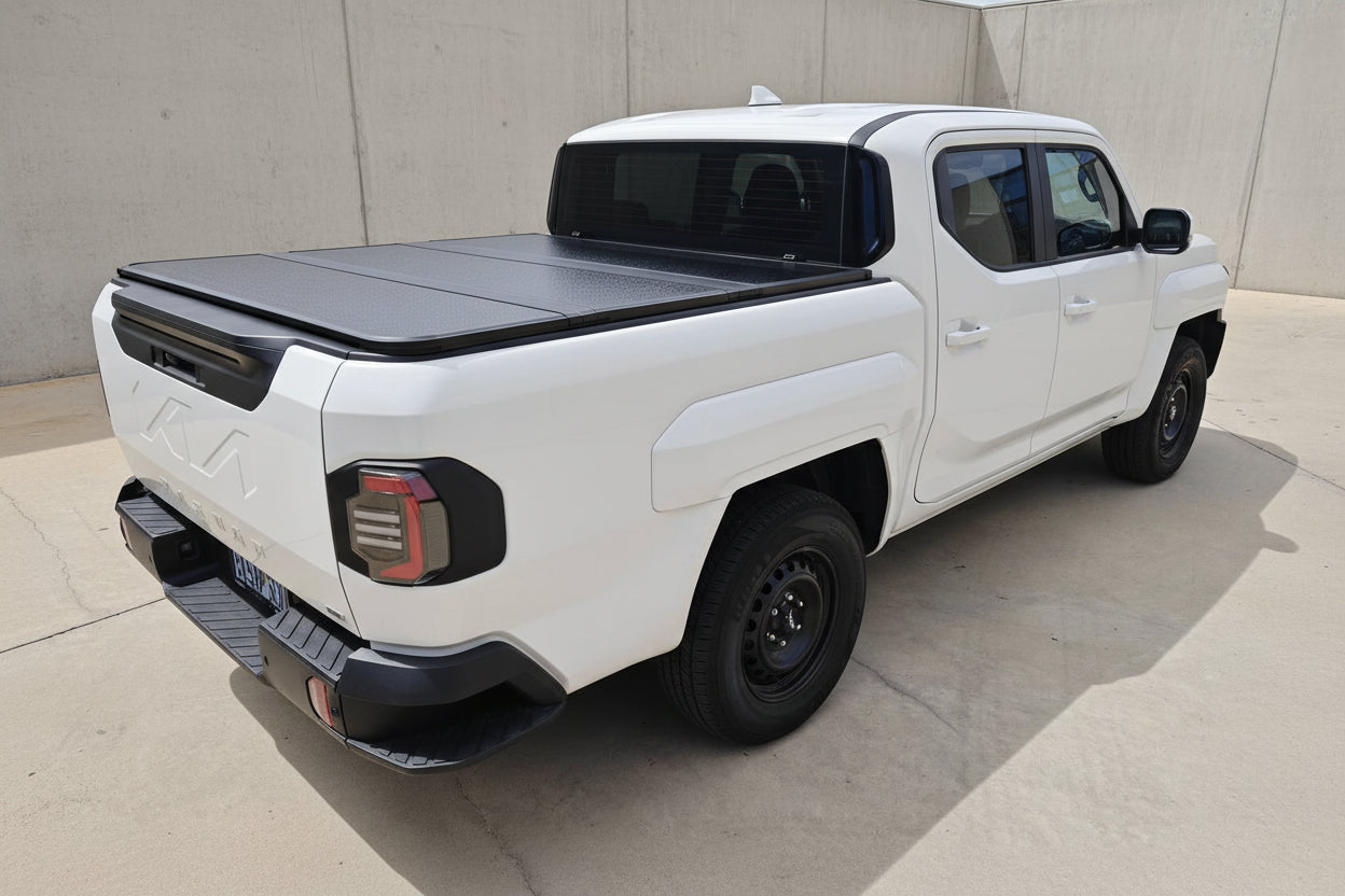 KIA Tasman Hard Lid 2025+ Tri-Fold Hard Lid Cover KIA TASMAN