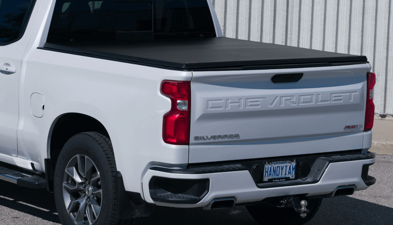 Tri-Fold Soft Tonneau Cover For Chevrolet Silverado 1500 2014-2025 - UniUte - UniUte