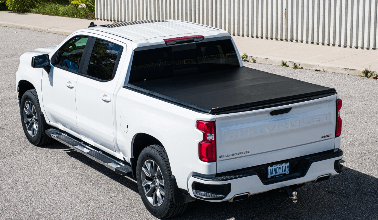 Tri-Fold Soft Tonneau Cover For Chevrolet Silverado 1500 2014-2025 - UniUte - UniUte