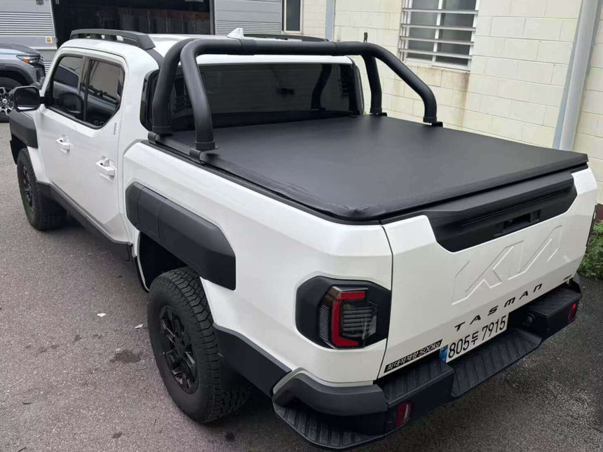 kia tasman tonneau cover kia tasman soft tonneau cover on 2025 model for enhanced utility and protection