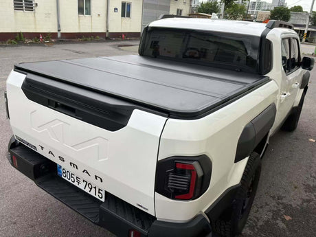 KIA Tasman Hard Lid Cover, offering enhanced protection and style for your ute. Focus keyword: kia tasman hard lid.