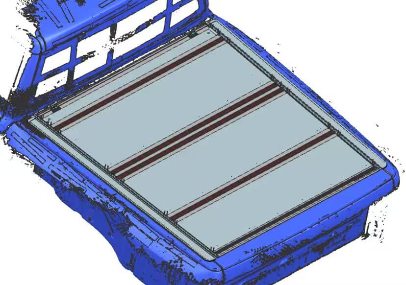 Quad-Fold Hard Lid Tonneau Cover for BYD Shark 6 2025+