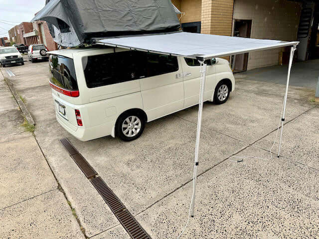 Cassette side awning 200x250cms