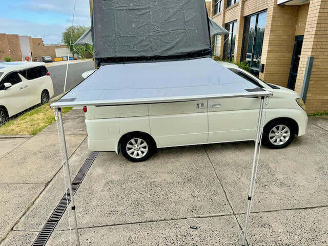 Cassette side awning 200x250cms