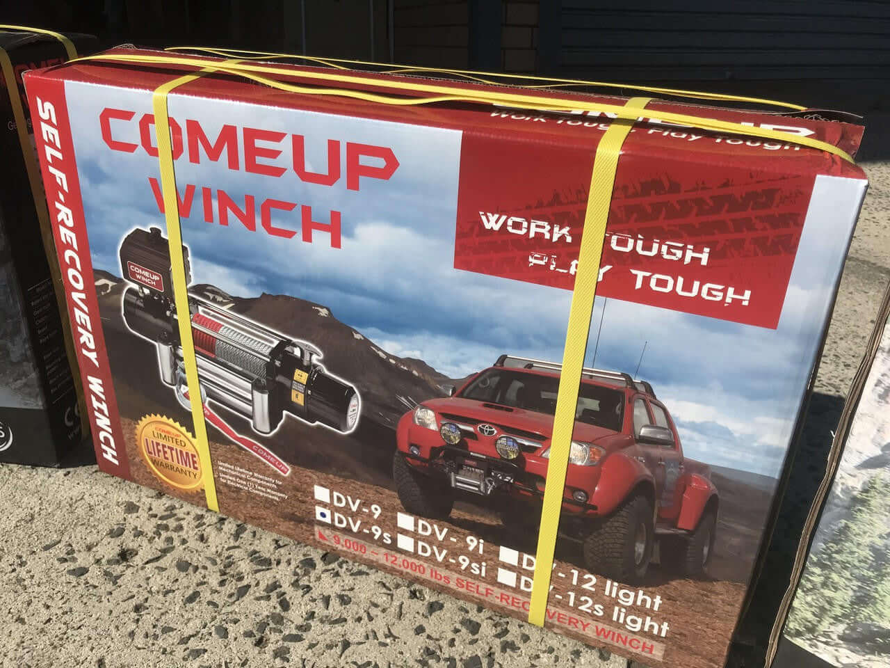 ComeUp Automotive Self-Recovery Winch DV-9s 12V STD