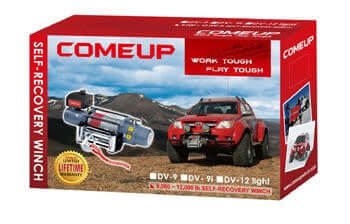 ComeUp Automotive Self-Recovery Winch DV-9s 12V STD
