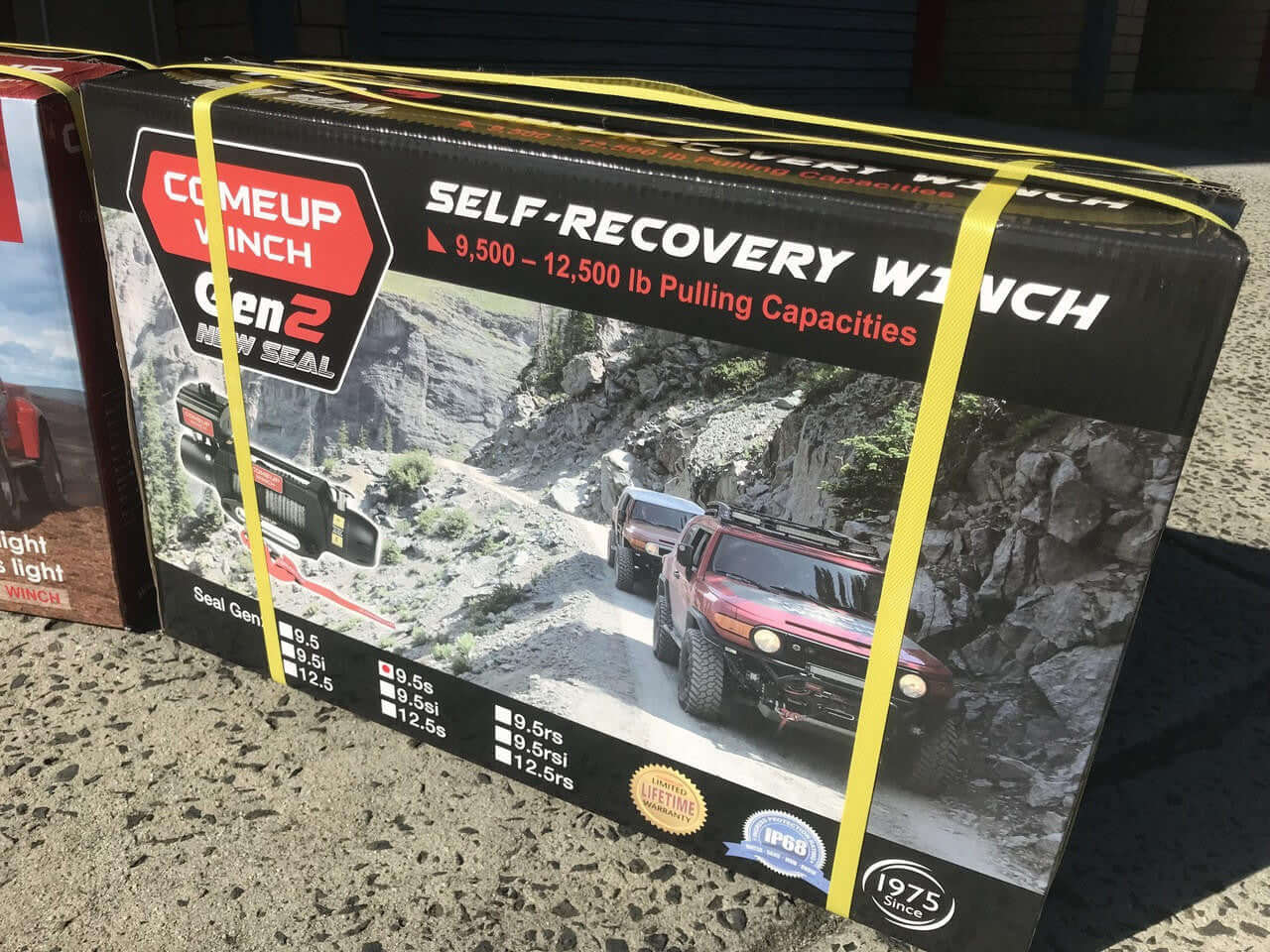 ComeUp Automotive Self-Recovery Winch Seal Gen2 9.5s 12V STD