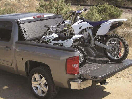 FORD F-150 Quad-Fold Hard Lid Tonneau Cover for Ford F-150 2015-2019 6,5' BED