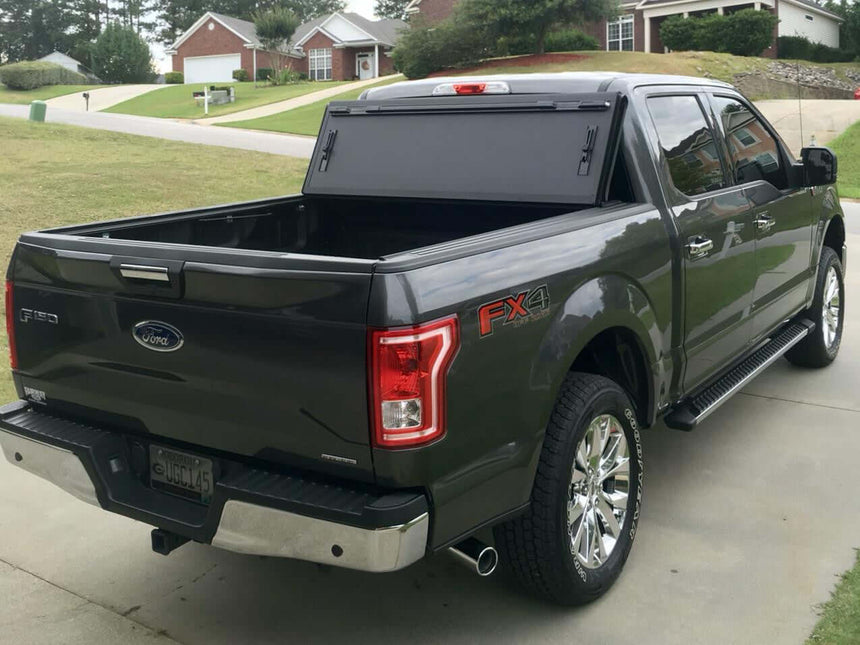 FORD F-150 Quad-Fold Hard Lid Tonneau Cover for Ford F-150 2015-2024 5,5' BED - UniUte