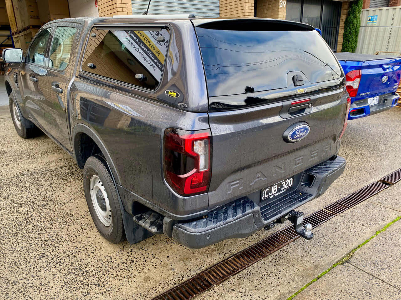 Ford Ranger Canopy NextGen 2022-2025 FORCE PRO rear view