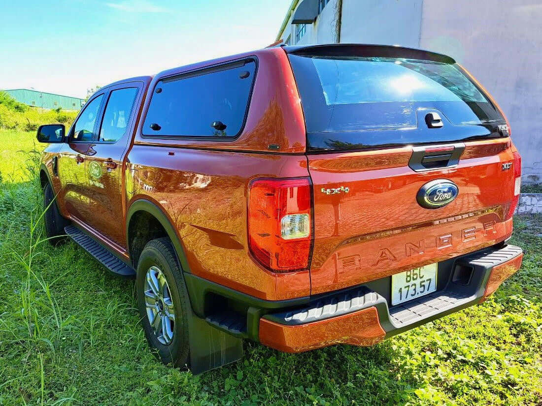 Ford Ranger canopy showcasing versatility and style, NextGen RA 2022-2025. Ideal ford ranger canopy upgrade.