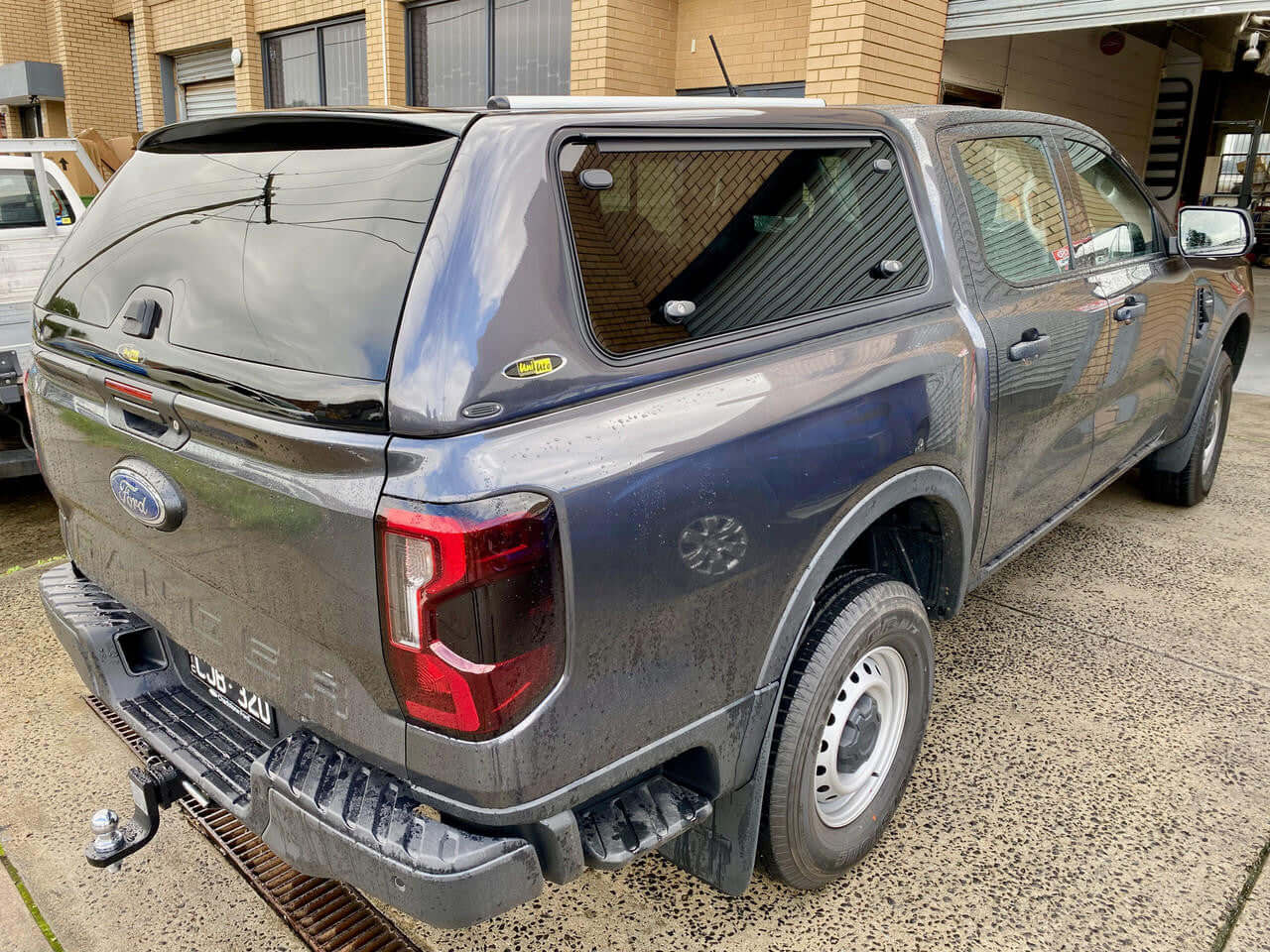Ford Ranger Canopy NextGen RA 2022-2025 - FORCE PRO shown on dual cab truck