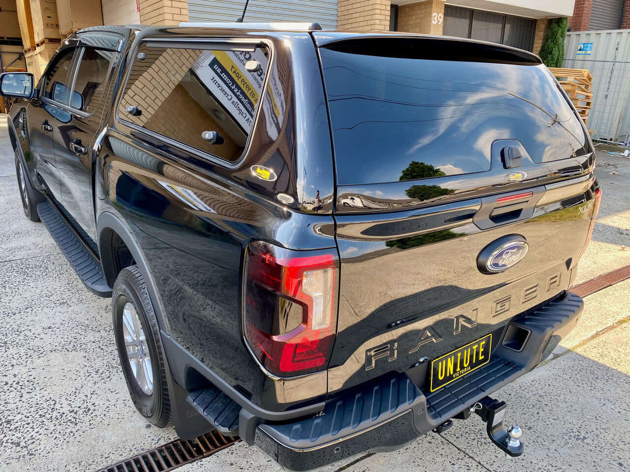 Ford Ranger canopy for NextGen RA 2022-2025, showcasing premium strength and security for work and adventure.