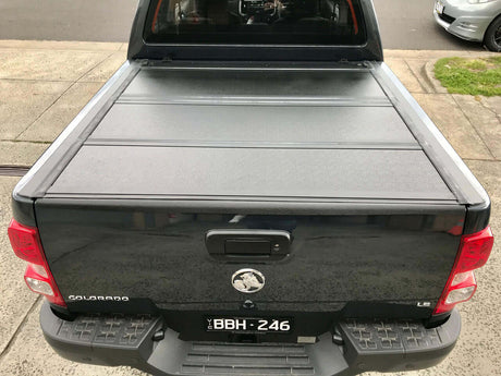 HOLDEN COLORADO Quad-Fold Hard Lid Tonneau Cover for Holden Colorado RG 2012-2020
