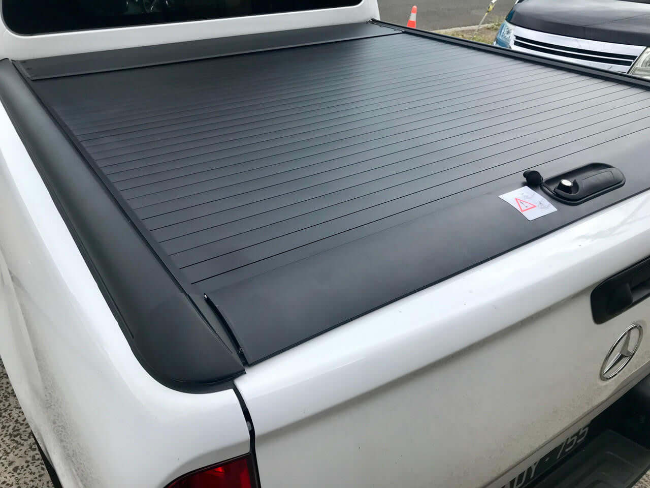 x class roller shutter for Mercedes-Benz X-Class 2017-2021, sleek manual cover providing ultimate protection and style.