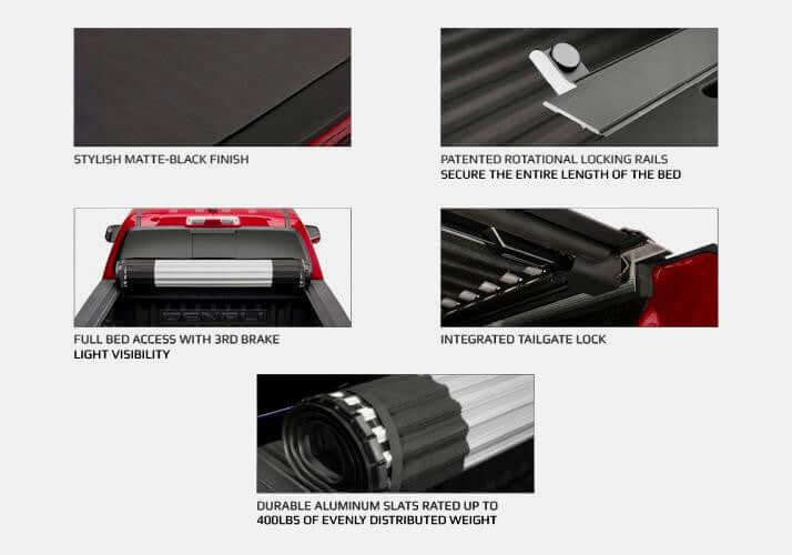 MITSUBISHI TRITON HR REVOLVER Hard Rolling Cover for Mitsubishi Triton MV 2024+ - UniUte