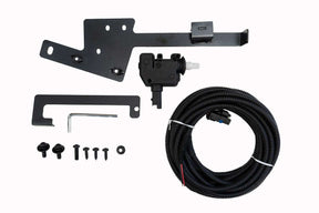 Triton MV 2024+ tailgate central locking — wiring harness and actuator detail