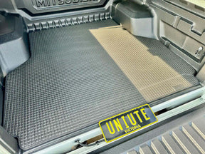 Tub mat for Mitsubishi Triton MV 2024+ — custom-fit heavy-duty rubber | UniUte
