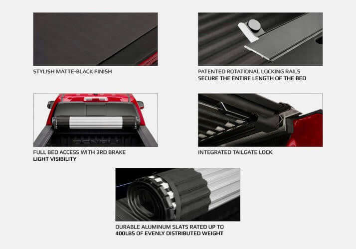 NISSAN NAVARA HR REVOLVER Hard Rolling Cover for Nissan Navara NP300 2015-2020