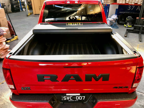 RAM 1500 Quad-Fold Hard Lid Tonneau Cover for Dodge RAM 1500 DS 2009-2023 5,7' BED