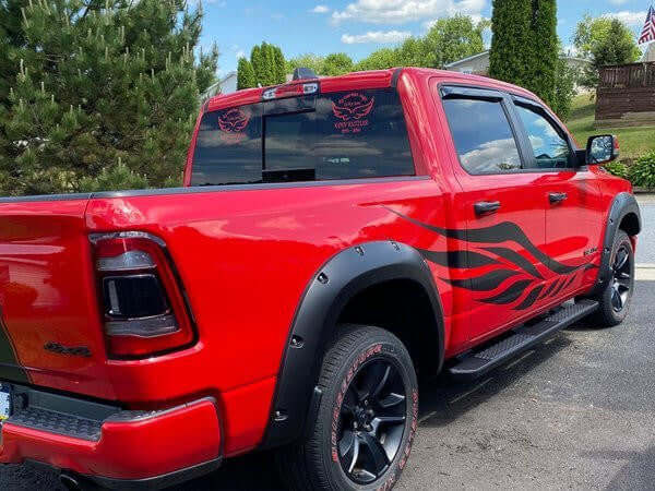 RAM 1500 Textured Fender Flares For Dodge RAM 1500 DT 2019-2023