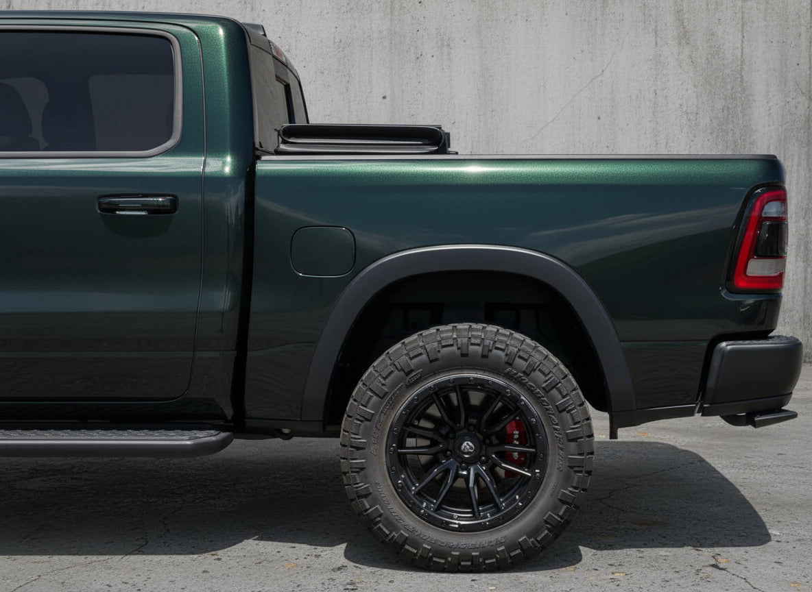 RAM 1500 Tri-Fold Soft Tonneau Cover for Dodge RAM 1500 DT 2019-2024 5,7' BED