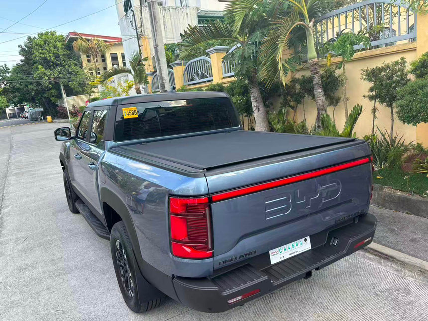 BYD Shark 6 Tray Cover 2025+ with HR REVOLVER Hard Rolling Cover for ultimate protection and style in Australian conditions.