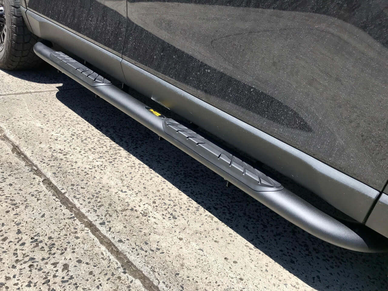 SSANGYONG MUSSO Black Side Bars / Side Steps For SsangYong Musso 2018+