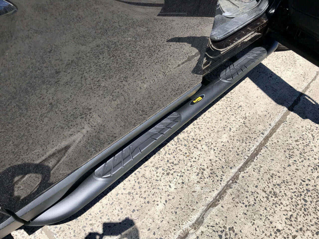 SSANGYONG MUSSO Black Side Bars / Side Steps For SsangYong Musso 2018+