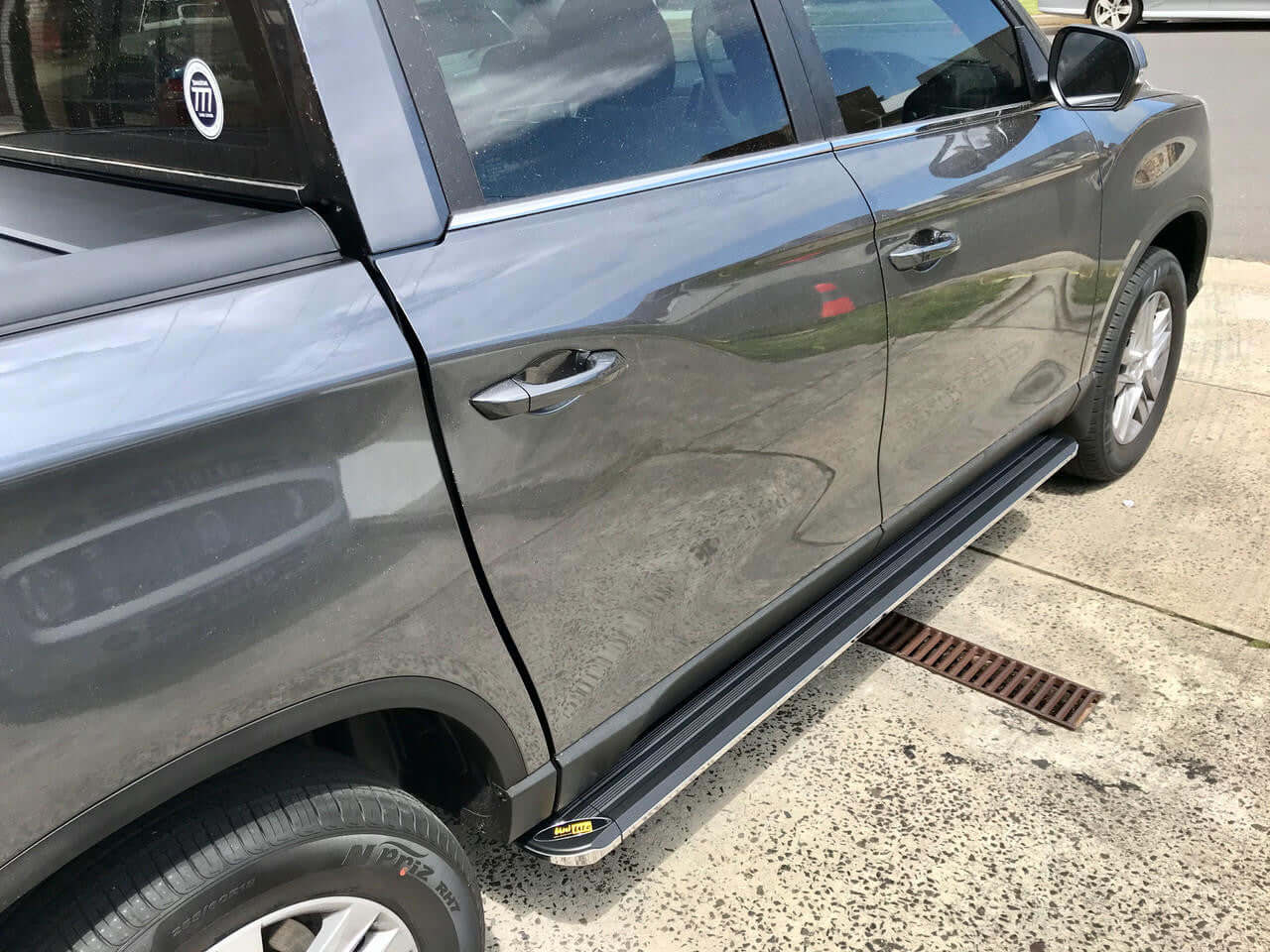 SSANGYONG MUSSO Elegance Running Boards / Side Steps For SsangYong Musso 2018+