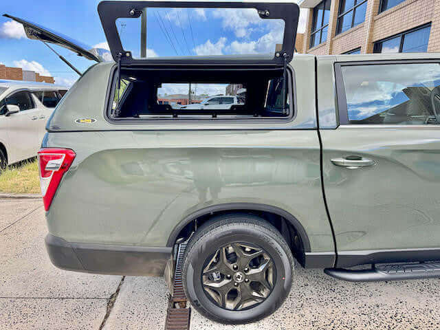 canopy for SsangYong Musso XLV with FORCE PRO, enhancing versatility and functionality for 2018-2025 models