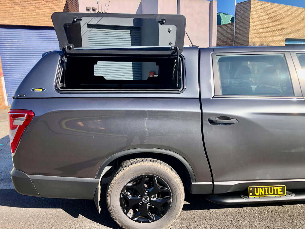 Canopy for SsangYong Musso XLV 2018-2025 by UniUte, enhancing utility and style.