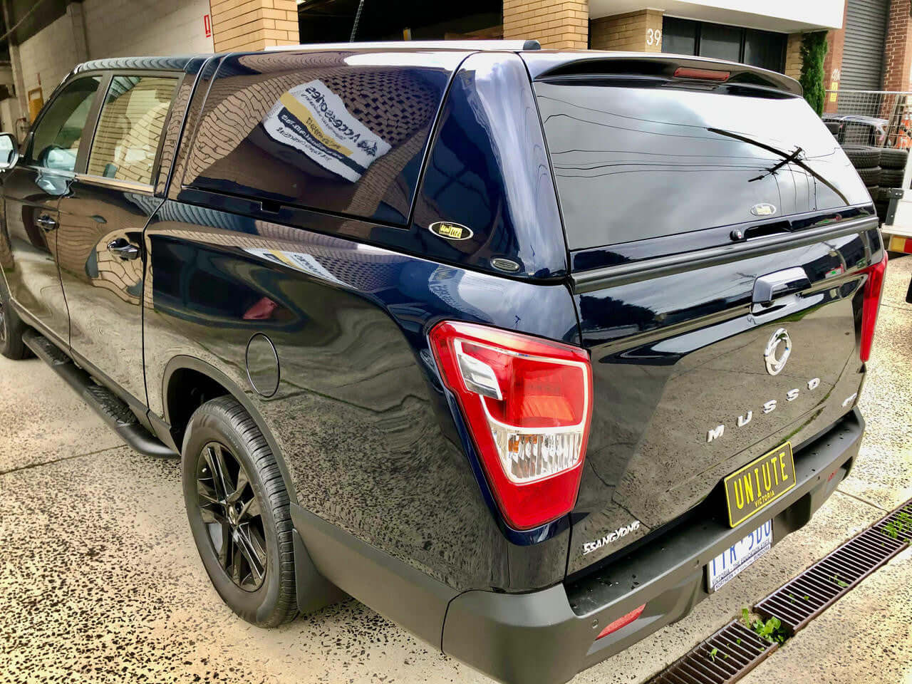 SsangYong Musso XLV Canopy FORCE PRO PLUS 2018-2025 - Stylish UniUte truck custom accessory.